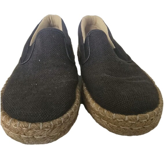 Sperry Espadrille Womens Size 8 Slip On Rubber Outsole Black Jute Twin … - Picture 3 of 9